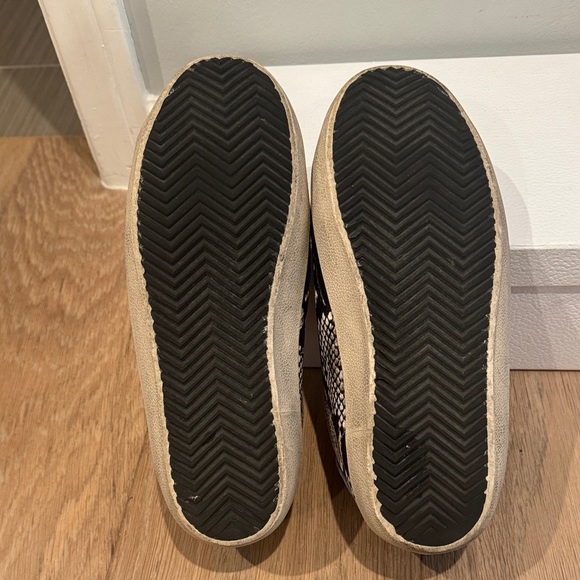 Golden Goose GG Sneakers with Snake Print, Blue Star, Gold laces. - Picture 4 of 4